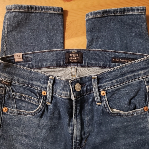 Citizens of Humanity Rocket Crop High Rise Skinny Jeans - Picture 10 of 14